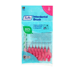 TePe Original Brosettes intérdentaires 0 Rose (0,4 mm) 8 pces