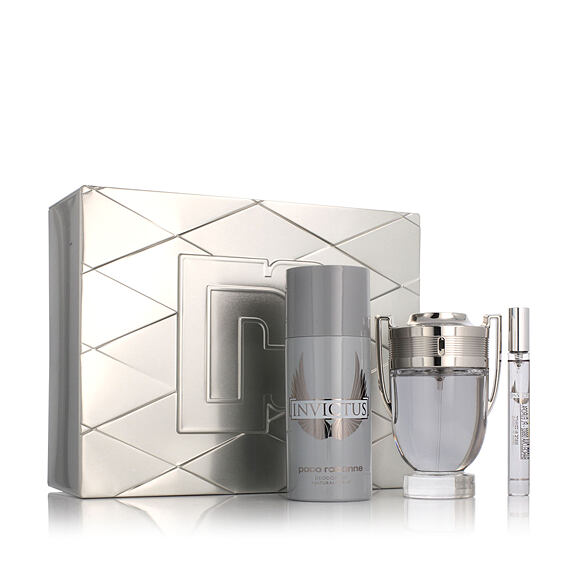 Paco Rabanne Invictus EDT 100 ml + EDT 10 ml + DEO spray 150 ml